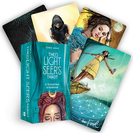 Light Seer's Tarot deck by Chris-Anne with colourful tarot artwork