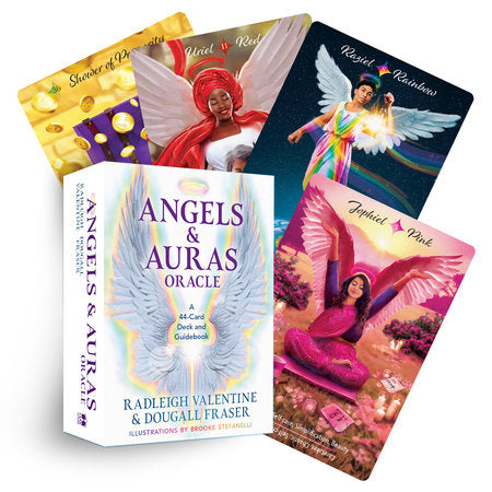 Angels and Auras Oracle card deck and guidebook