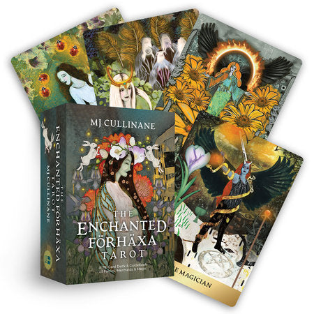 Fantasy tarot card deck inspired by Norse folklore and magic