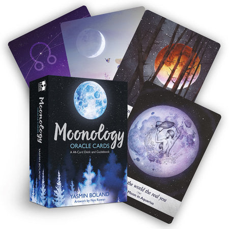 Moonology Oracle Cards by Yasmin Boland cover