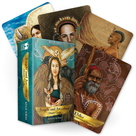 Angels and Ancestors Oracle Cards deck by Kyle Gray with guidebook