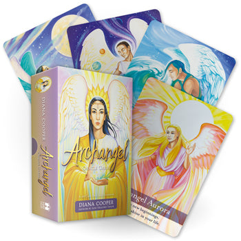 Archangel Oracle Deck by Diana Cooper 44 card angel oracle deck with guidebook for spiritual guidance and archangel connection