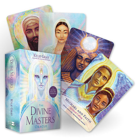 The Divine Masters Oracle card deck and guidebook by Kyle Gray