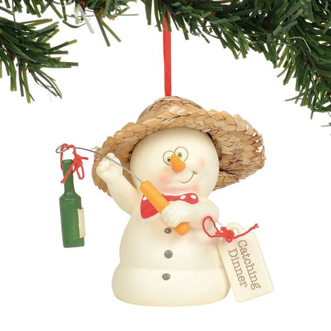 Catching Dinner Ornament  | Snowpinions - Tricia's Gems