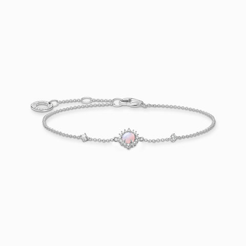 Shimmering Pink Opal Coloured Stone | Thomas Sabo - Tricia's Gems