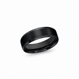 Malo CB-1105-7B 7mm black cobalt wedding band