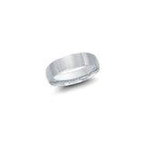 Malo CB-249-6W 6mm white cobalt wedding band