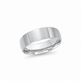 Malo CB-249-7W 7mm white cobalt wedding band
