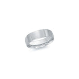 Malo CB-249-7W 7mm white cobalt wedding band