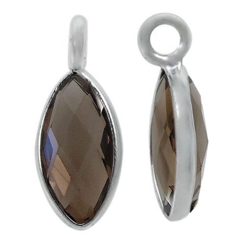 Smoky Quartz Charm | Permanent Jewelry - Tricia's Gems