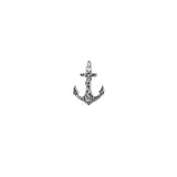 Oxidized Silver Anchor Charm | Keith Jack