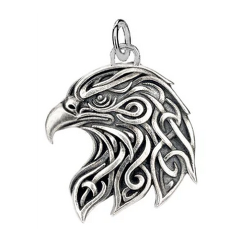 Oxidized Silver Eagle Charm | Keith Jack