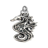 Oxidized Silver Seahorse Charm | Keith Jack