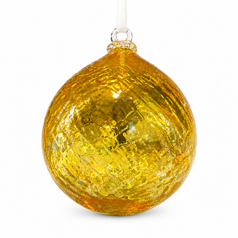 Kitras Art Glass Radiance Drop Ball – Solid Colour Hand Blown | RETIRED