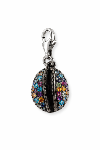 Thomas Sabo Charm Pendant Seashell with Coloured Stones | Retired