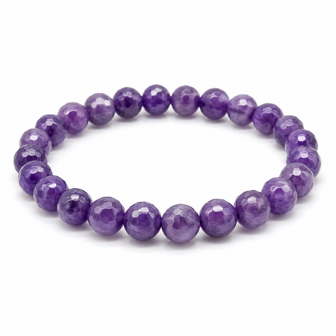 Amethyst Bracelet product photo on white background
