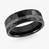 Malo TG-078 Tungsten Wedding Band - 8mm