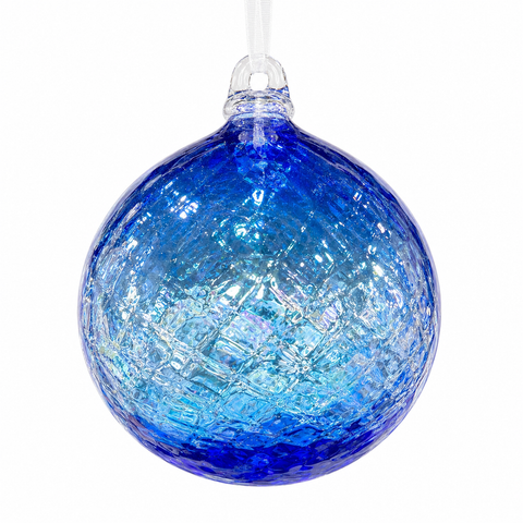 Kitras Art Glass Radiance Drop Ball – Solid Colour Hand Blown | RETIRED