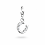 Thomas Sabo horseshoe charm pendant in sterling silver