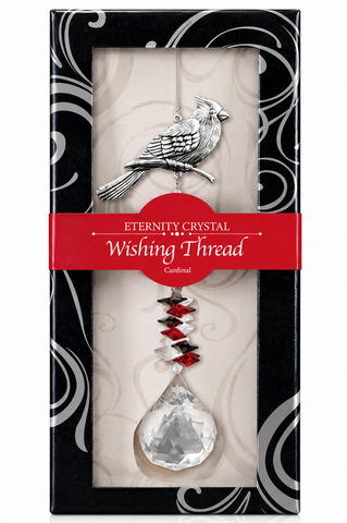 Wishing Threads - Cardinal Suncatcher