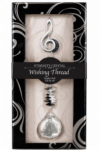 Wishing Threads - Treble Clef Suncatcher