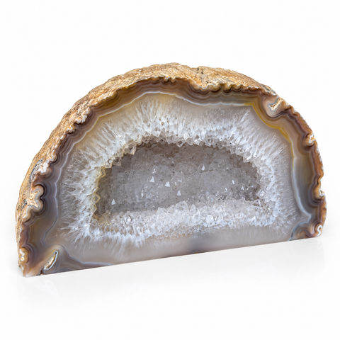 Agate Geodes product photo on white background