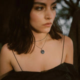 Embrace Your Dark Side Talisman Pendant | Pyrrha - Tricia's Gems