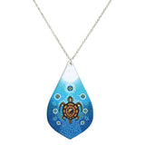 James Jacko Medicine Turtle Gallery Collection Necklace featuring Odawa-Pottawatomi Indigenous artwork