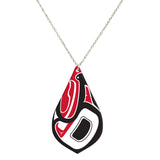 Jamie Sterritt Salmon Gallery Collection Necklace featuring Gitksan Indigenous artwork