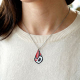 Jamie Sterritt Salmon Gallery Collection Necklace featuring Gitksan Indigenous artwork