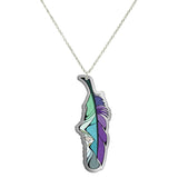 Michelle Stoney Healing Feather Gallery Collection Necklace