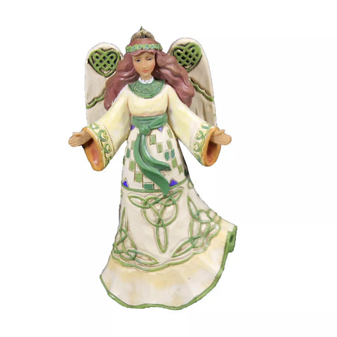 Irish Angel Ornament | Jim Shore Heartwood Creek - Tricia's Gems