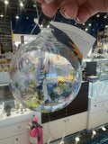 Phoenix Orb by Kitras Art Glass hand-blown iridescent glass ornament with colourful art glass accents.
