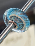 Blue Grooves Bead - Tricia's Gems
