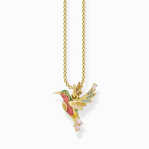 Colourful Hummingbird Necklace | Thomas Sabo - Tricia's Gems