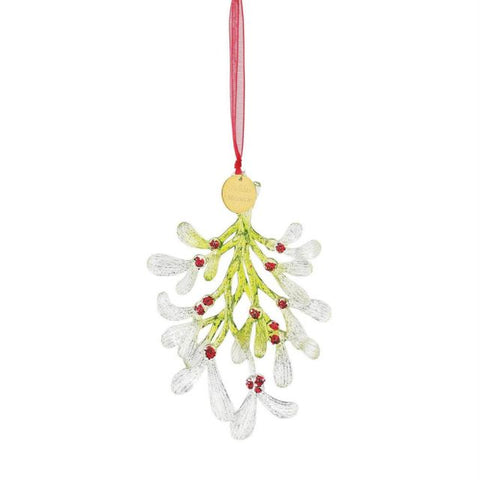 Mistletoe Kisses Ornament | Department 56 Facets - Tricia's Gems