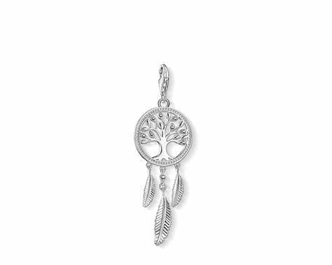 Thomas Sabo Silver Dreamcatcher Charm Pendant | Retired