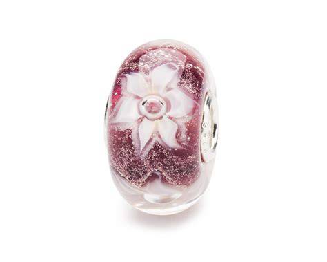 Trollbeads Flowers of Purity Glass Bead