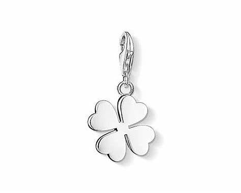 Thomas Sabo Charm Pendant Clover Leaf Silver | Retired