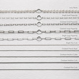 Pyrrha sterling silver chain options