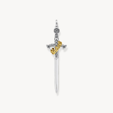 Pendant Sword With Crown | Thomas Sabo