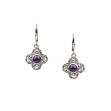 Whirlpool Leverback Earrings Silver  | Keith Jack - Tricia's Gems