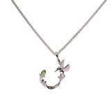 Silver Single Hummingbird Pendant - Tricia's Gems