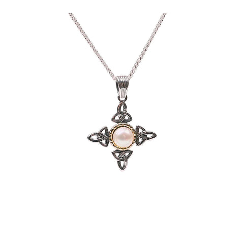APHRODITE SMALL PENDANT - WHITE FRESH WATER PEARL | Keith Jack - Tricia's Gems