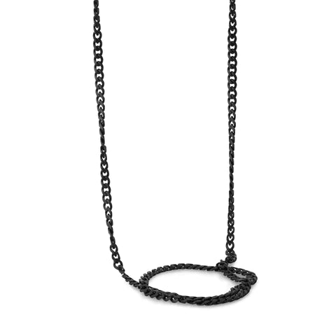 Black Curb Chain | Italgem Steel - Tricia's Gems