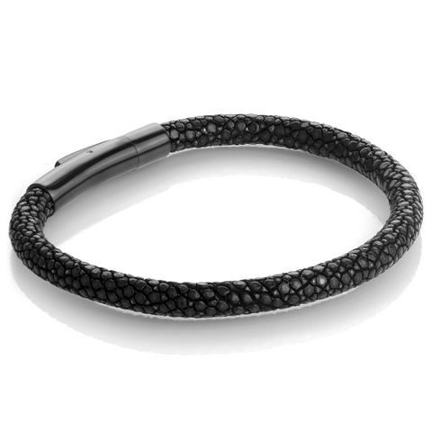 Stingray Leather Bracelet | Italgem Steel - Tricia's Gems