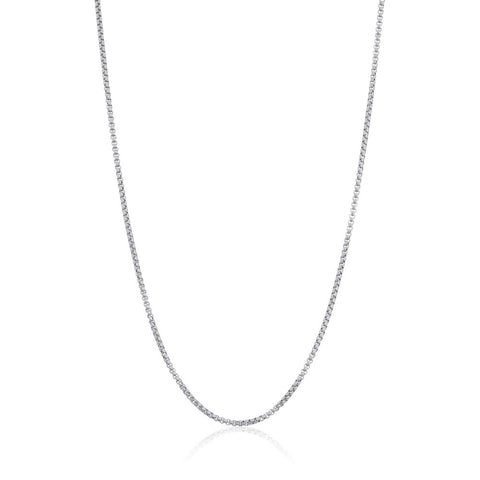 3.5mm Round Box Link Chain | Italgem Steel - Tricia's Gems