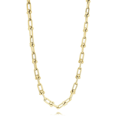 6.5mm ULink Chain Gold IP Stainless Steel Necklace | Italgem Steel - Tricia's Gems