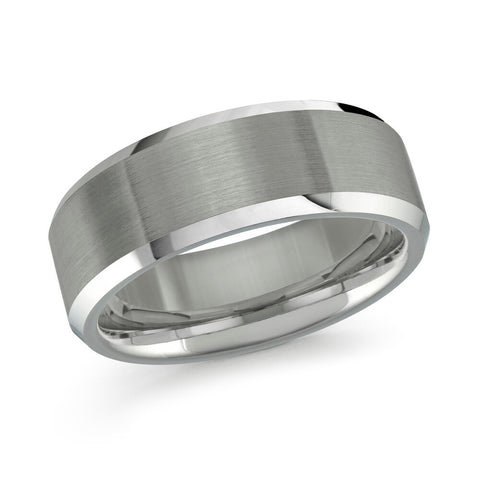 Malo TG-009 8mm tungsten wedding band