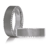 Malo TG-036 Tungsten Wedding Band - 7mm